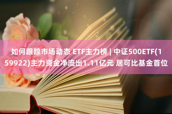 如何跟踪市场动态 ETF主力榜 | 中证500ETF(159922)主力资金净流出1.11亿元 居可比基金首位