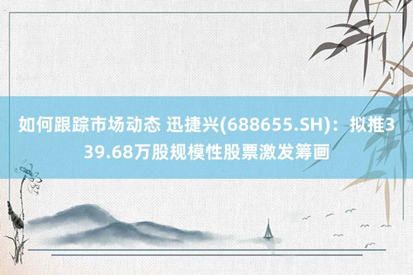 如何跟踪市场动态 迅捷兴(688655.SH)：拟推339.68万股规模性股票激发筹画